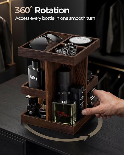 ProCase 3-Tier 360° Rotating Cologne Organizer - Image 2