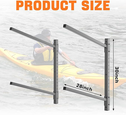 TORACK Heavy-Duty Kayak Storage Rack, Kayak Wall Mount - Image 3