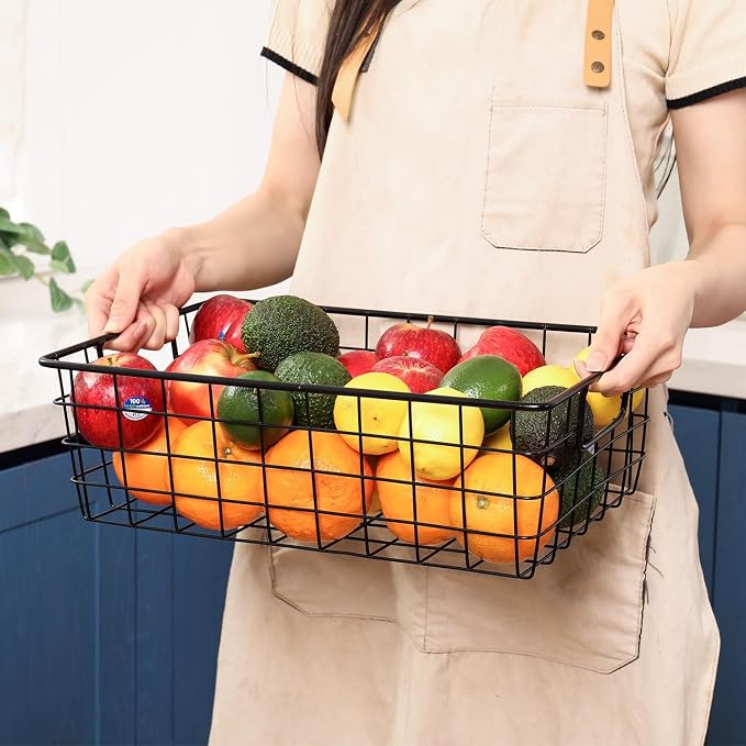 3 Pack Extra Large Wire Basket - Image 6