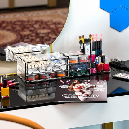 Acrylic Clear Make up Organizers And Storage - Image 7