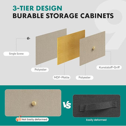 OLIXIS 9 Drawer Tall Dresser for Bedroom, Closet Organizers and Storage | - Image 5
