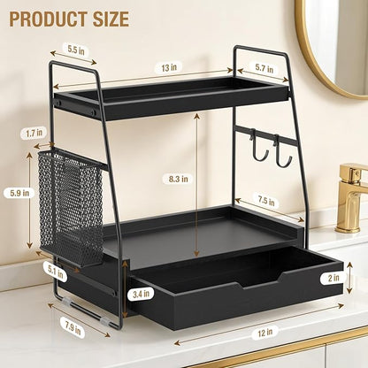2-Tier Bathroom Counter Organizer - Image 2