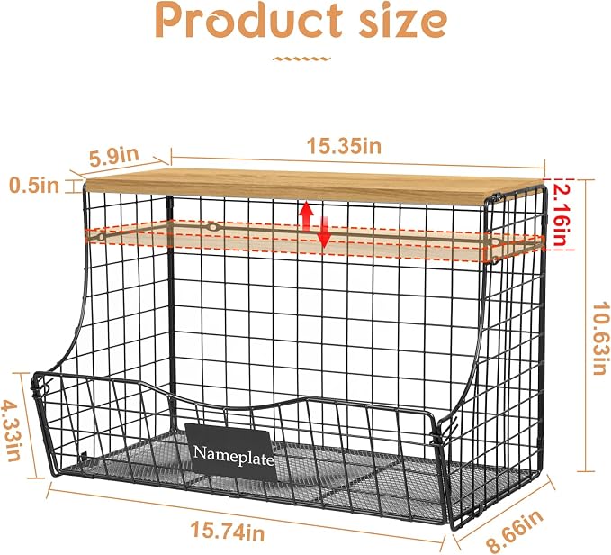 3 Pack Extra Large Fruit Basket - Image 7