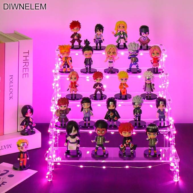 DIWNELEM 5 Tier Acrylic Risers - Image 4