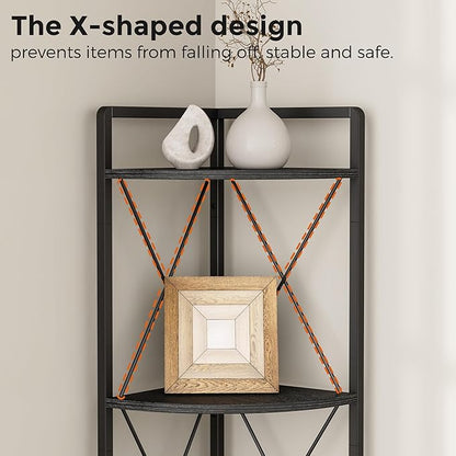 6 Tier Corner Shelf Stand, Plant Stand Display Shelf - Image 5