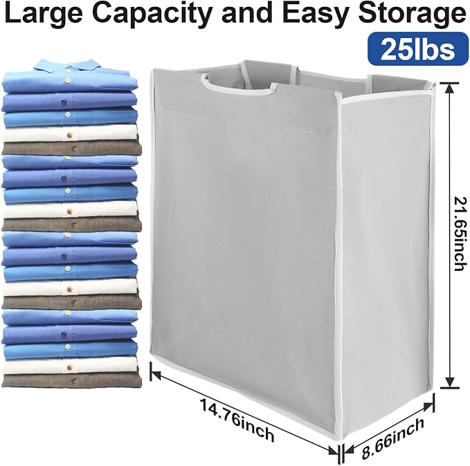 4 pcs Laundry Sorter Replacement Bags Hamper Cart Removable Replacement Laundry - Image 2