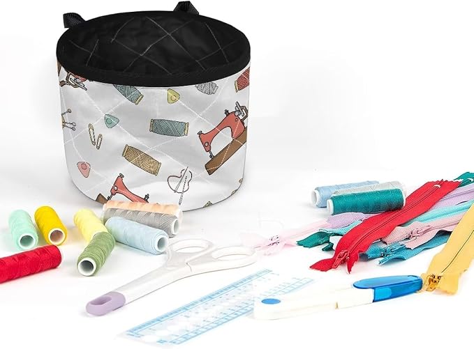 Sewing Machine Mat Sewing Machine Carrying Pad Foldable Thread Holder Pad - Image 2