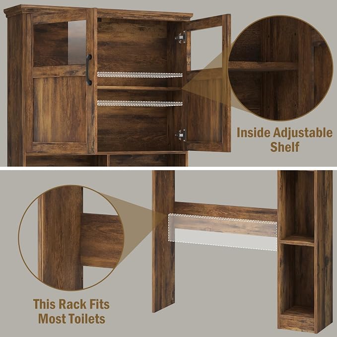 Vabches Over The Toilet Storage Cabinet - Image 7