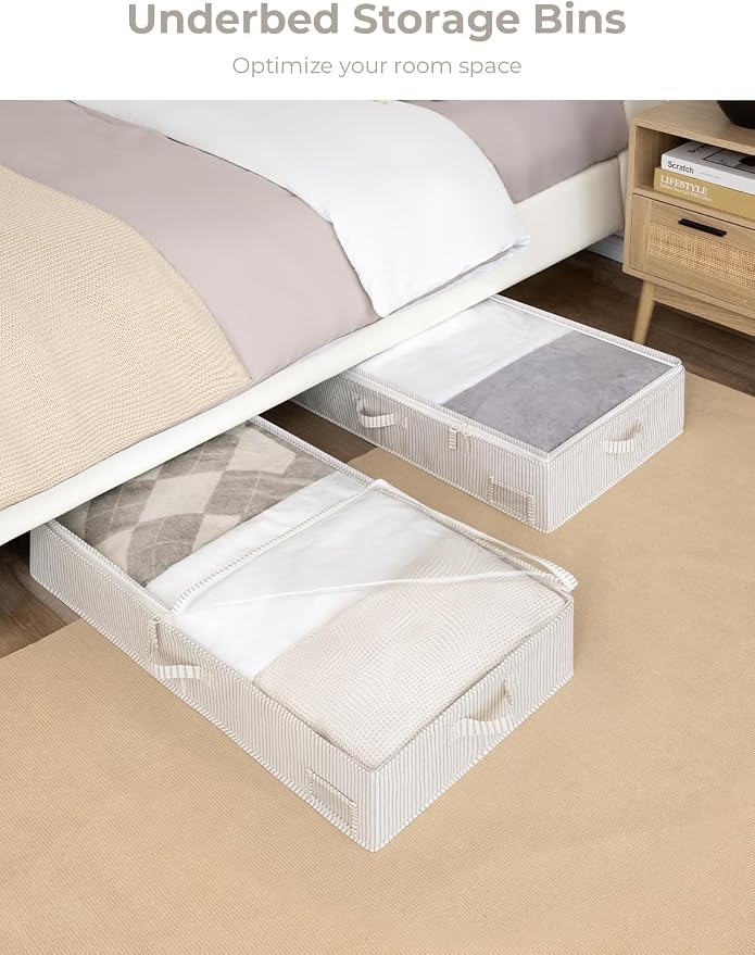 StorageWorks Large Under Bed Storage Containers - Image 6