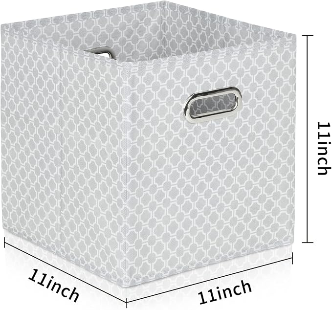 Fabric Cloth Storage Bins, Fabric Cube Organizer - Image 2