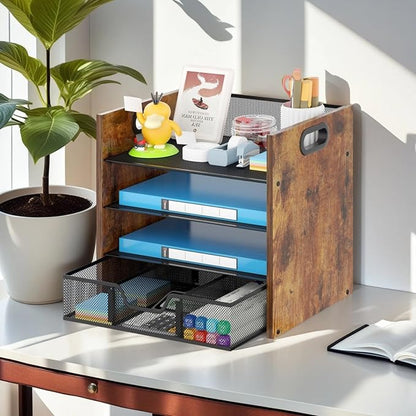 Wood Desk Organizer - Image 2