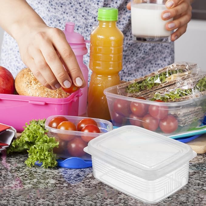 Wakauto 6pcs Small Refrigerator Organizer Bins Food Storage Containers - Image 6