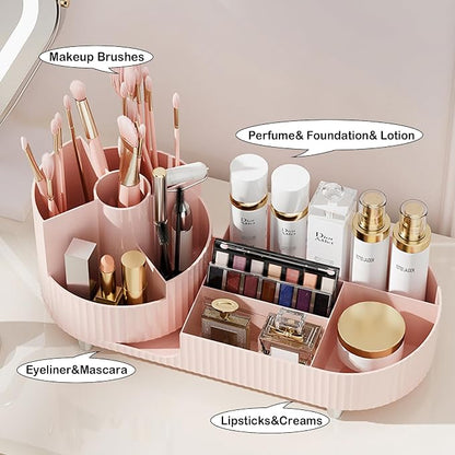 Pink Rotating Vanity Organizer - Image 4
