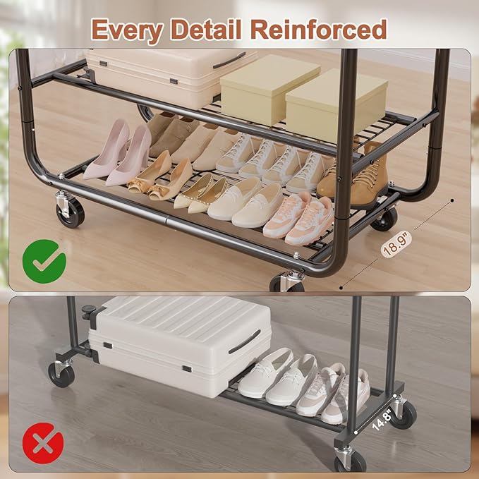 EAGMAK Heavy Duty Clothing Racks - Image 5