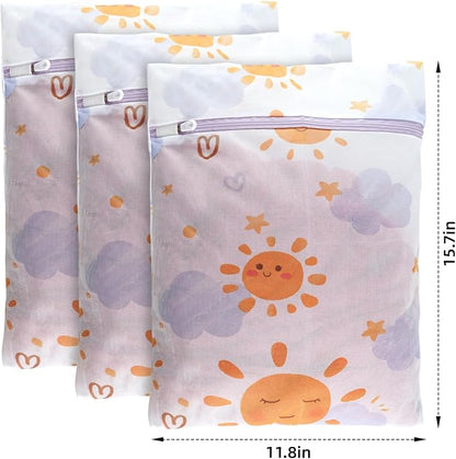 3Pcs Durable Mesh Laundry Bag, Durable Laundry Bags - Image 2