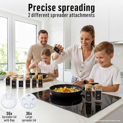 Deco haus Glass Spice Jars - Image 5