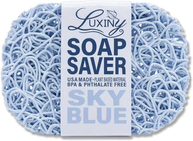 Soap Savers for Bar Soap & Shampoo Bar Holder, American Made by Luxiny by Luxiny
