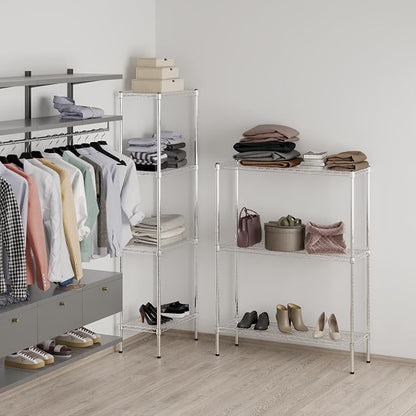 14" Deep x 42" Wide x 54" Height Wire Shelving Kit | 3-Tier | NSF Commercial - Image 6