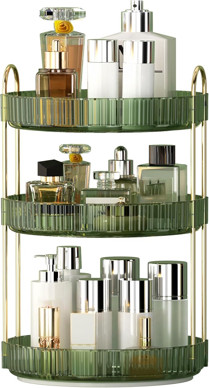 YCIA&DONE 360 Rotating Makeup Organizer and Storage by YCIADONE