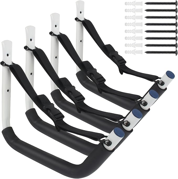 Kayak Storage Rack, Kayak Rack for Garage, Kayak Wall Mount Kayak Wall Rack by BALAVA