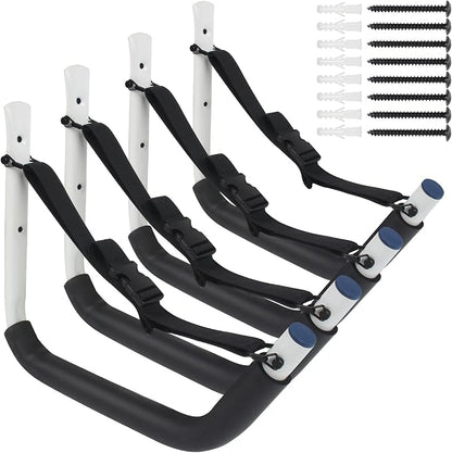 Kayak Storage Rack, Kayak Rack for Garage, Kayak Wall Mount Kayak Wall Rack by BALAVA
