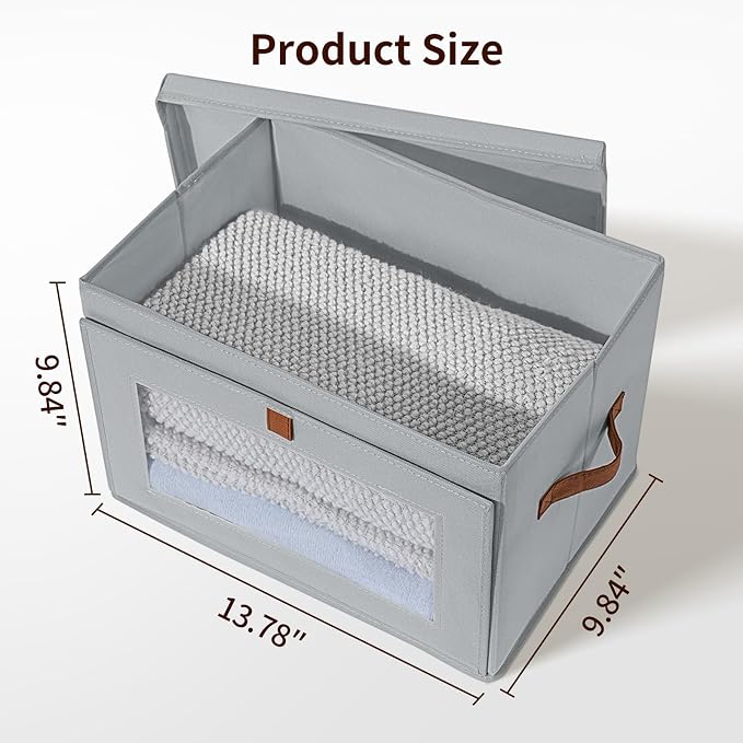 DIMJ Storage Bins with Lids - Image 6