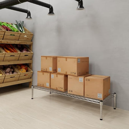 18" Deep x 48" Wide x 8" Height Wire Shelving Kit | 1-Tier | NSF Commercial - Image 6