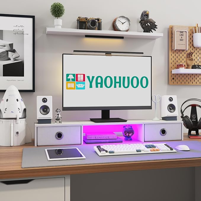 YAOHUOO Dual Monitor Stand - Image 4