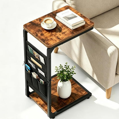 TV Trays for Eating on Couch Side Tables that Slide Under Dinner TV Tray Table by Unknown