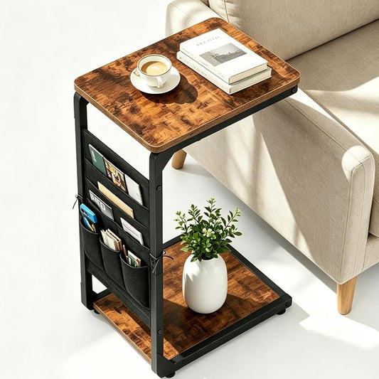 TV Trays for Eating on Couch Side Tables that Slide Under Dinner TV Tray Table by Unknown