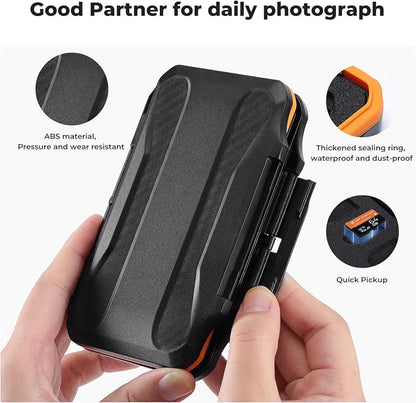 K&F Concept 28 Slot SD Card Case, Water-Resistant Anti-Shock/Dust SD/TF Card - Image 3