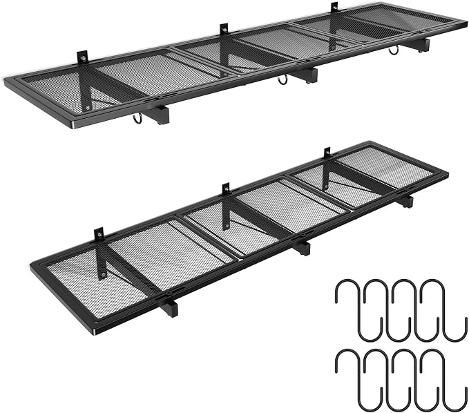 2 Pack Garage Wall Shelving, Heavy Duty Garage Storage Rack by WelcometoOYENBBOI