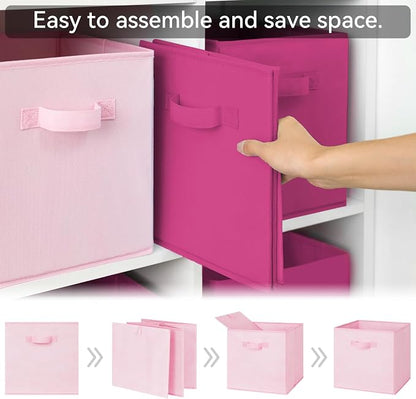 GRANNY SAYS 11x11 Cube Storage Bins, Cube Organizers, Sturdy Handles, - Image 7