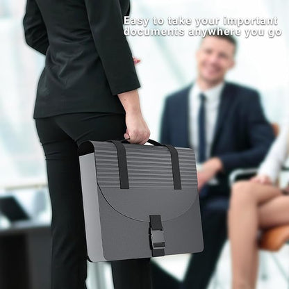 File Organizers with Handle, 25 Pockets Accordion File Organizer, Portable - Image 7