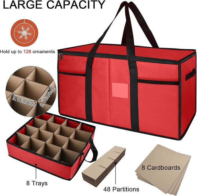 Christmas Ornament Storage Box - Image 4