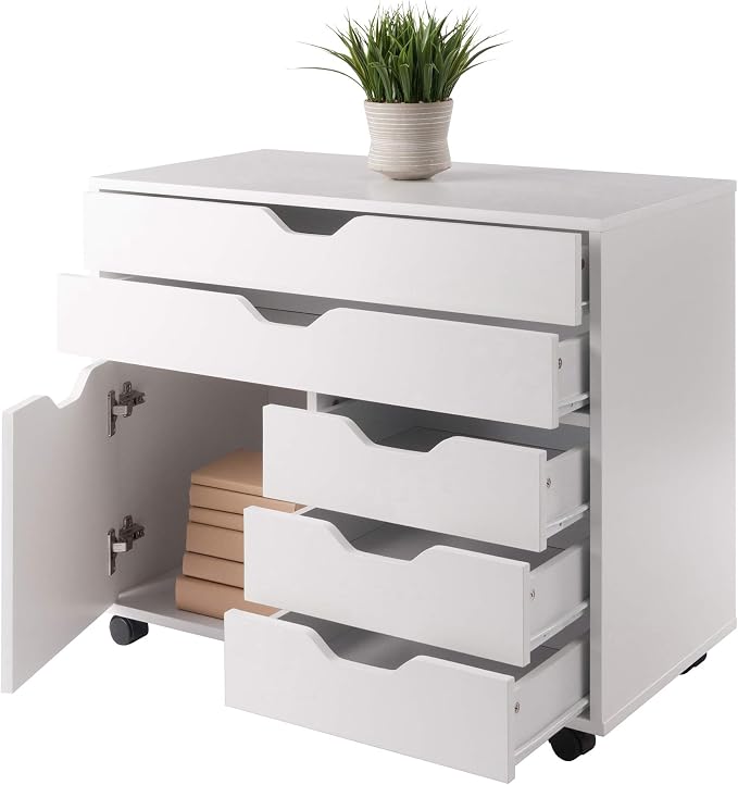 Winsome Halifax Mobile Storage Cabinet - Image 4