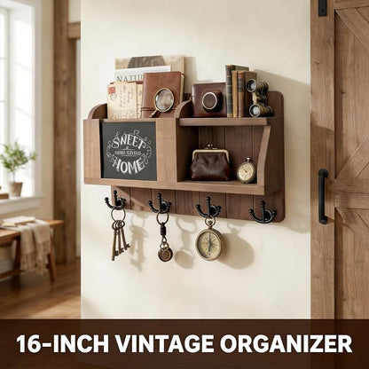 Rebee Vision Farmhouse Key and Mail Holder - Image 2