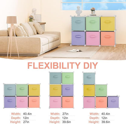 Leinuosen 6 Cube Storage Organizer - Image 4