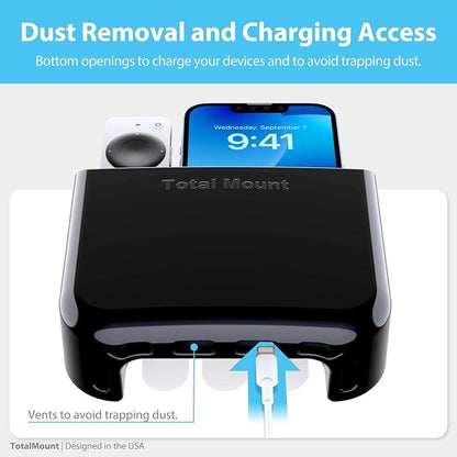 TotalMount Hole-Free Remote Holder – Eliminates Need to Drill Holes in Your Wall - Image 7