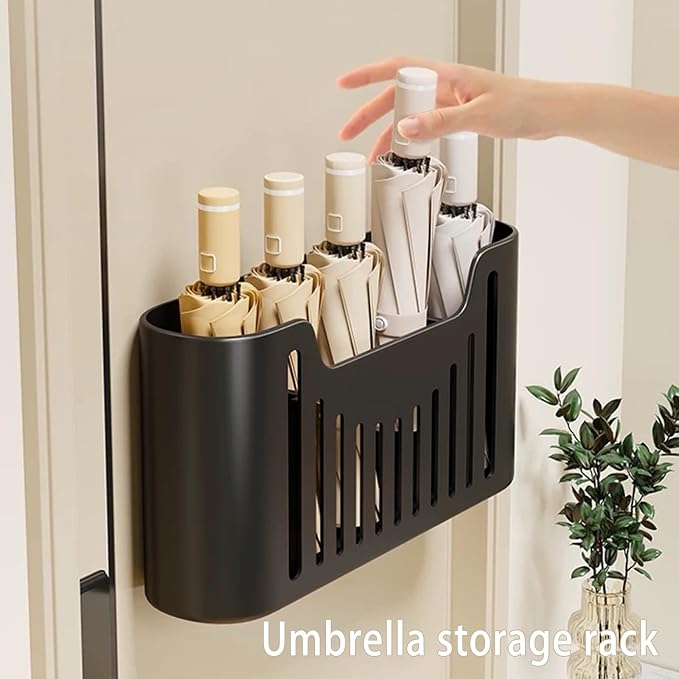 Kitchen Cabinet Door Storage Box, Self-Adhesive Wall-Mounted Storage Box - Image 5