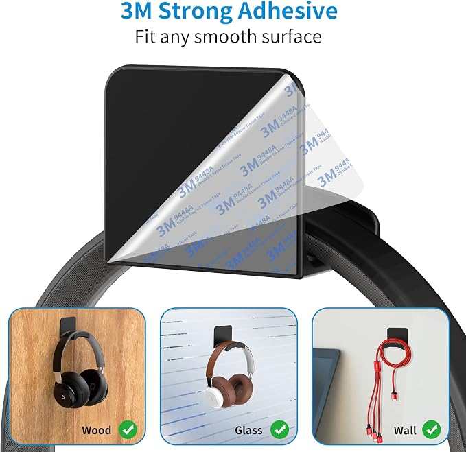 SOKUSIN Headphone Stand Headset Holder - Image 3