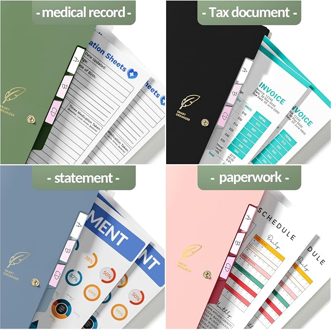 Sooez File Folders Organizer, Folders - Image 7