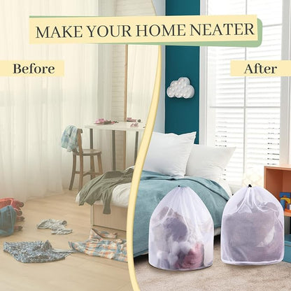 30 Pcs 24 * 32 Inches Fine Mesh Laundry Bag - Image 6