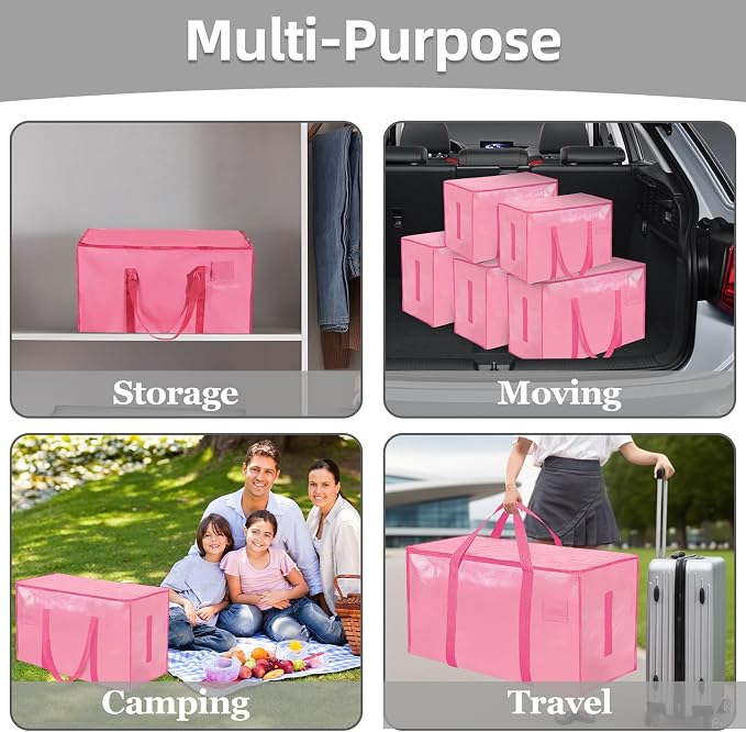 8 Pack-Extra Large Heavy Duty Moving Bags - Image 7