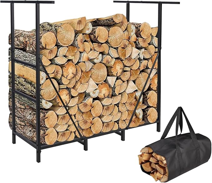 Vailge Firewood Rack Outdoor 4FT by VAILGE