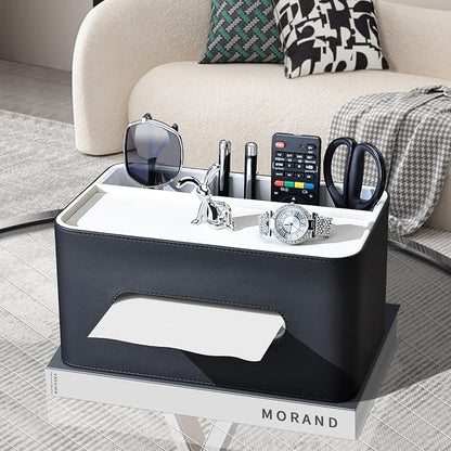 PU Leather Tissue Box Cover Rectangular - Image 3