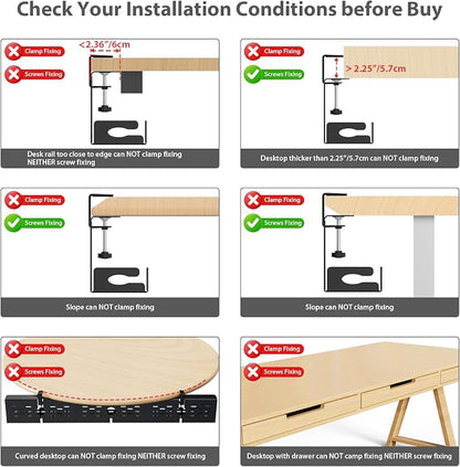 Univivi Under Desk Cable Management Tray - Image 9