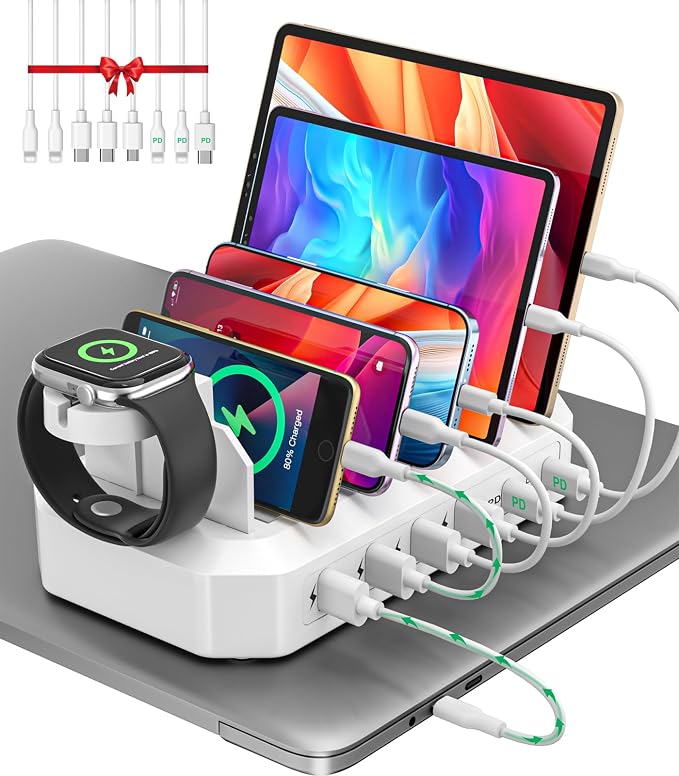 95W Fast Charging Station for Multiple Devices【UL & FCC Tested Safer Charging】 by HSicily