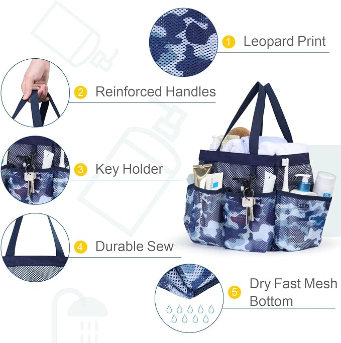 Mesh Shower Caddy Portable - Image 3