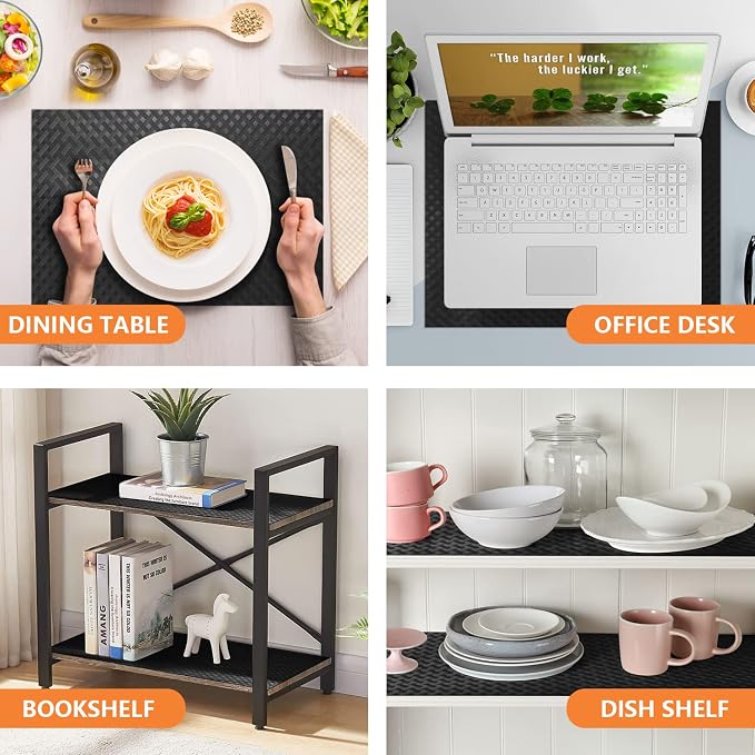 Shelf Liners for Kitchen Cabinets Refrigerator Liners Waterproof & Oil-Proof - Image 4